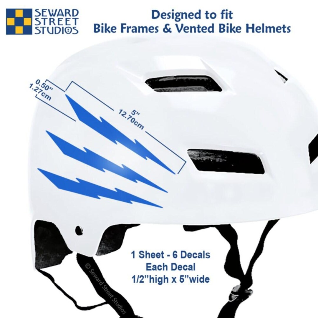 bike helmet labels Decal set V8 Factory Backing Every helmet comes with a pack of removable Bicycle Helmets